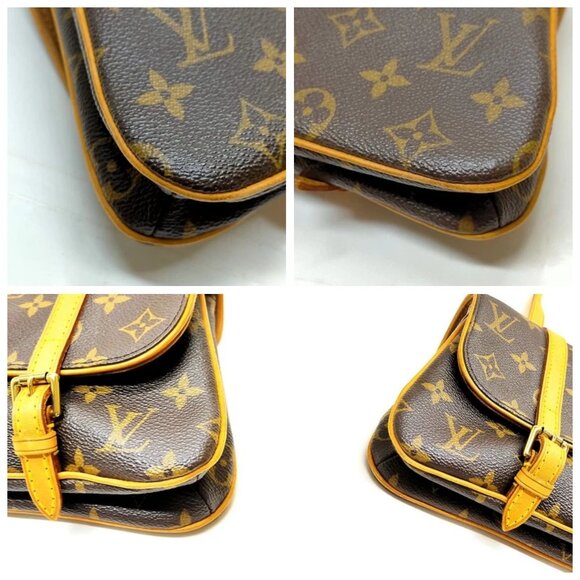 Louis Vuitton LV Shoulder Bag Marel Brown Monogram 596-071025 - Picture 6 of 13